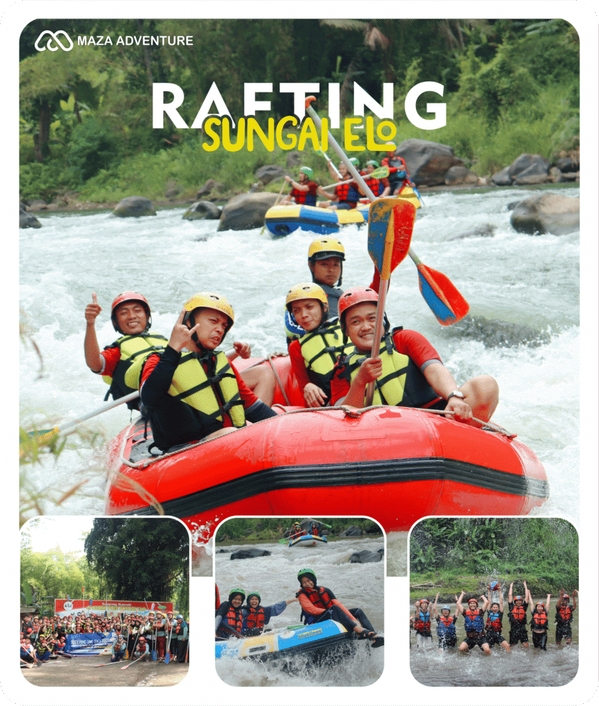 Wisata Rafting Sungai Elo - Maza Adventure